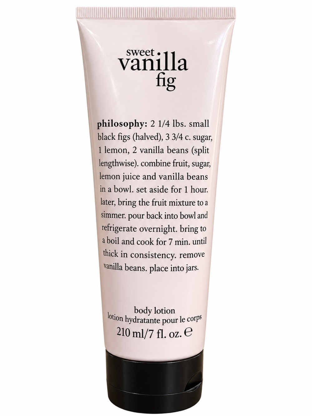 Philosophy Sweet Vanilla Fig Body Lotion - Pale Pink Tube
